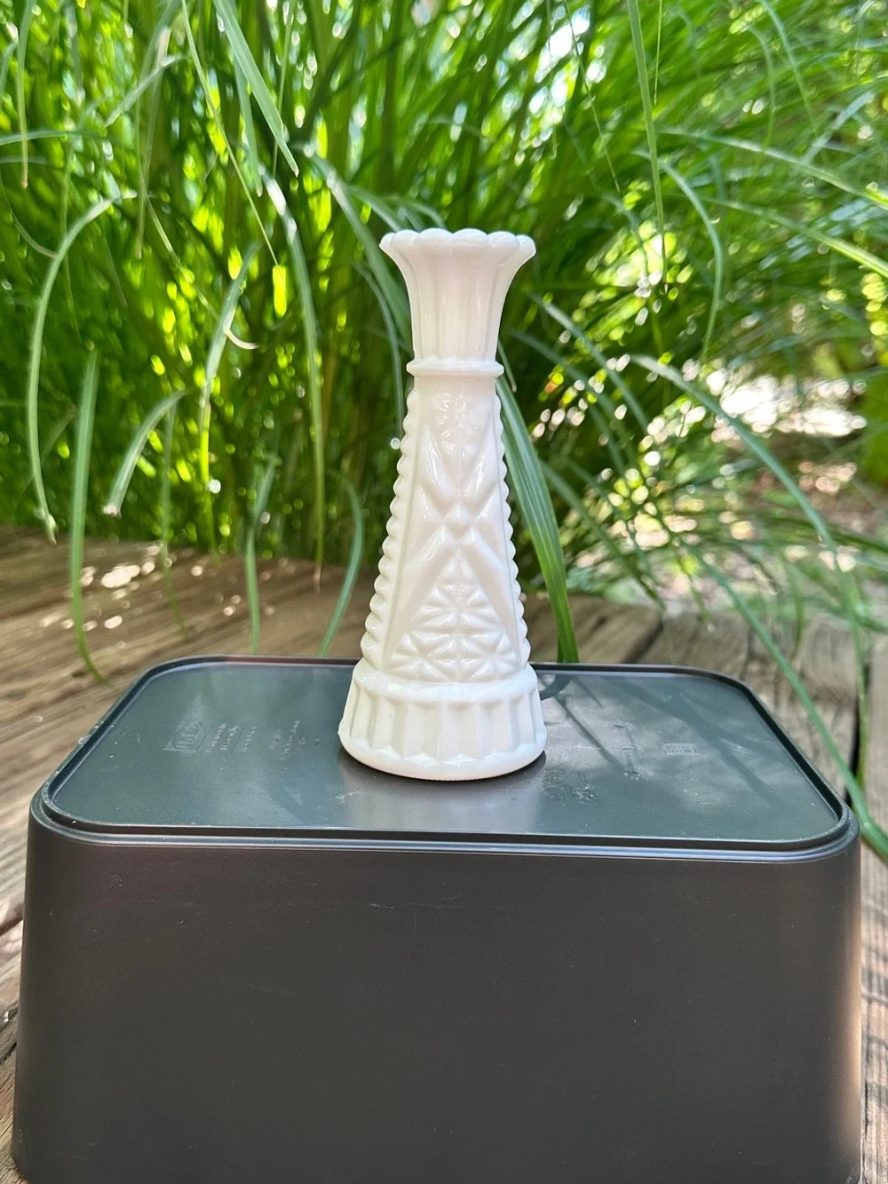 Vintage White Milk Glass 6